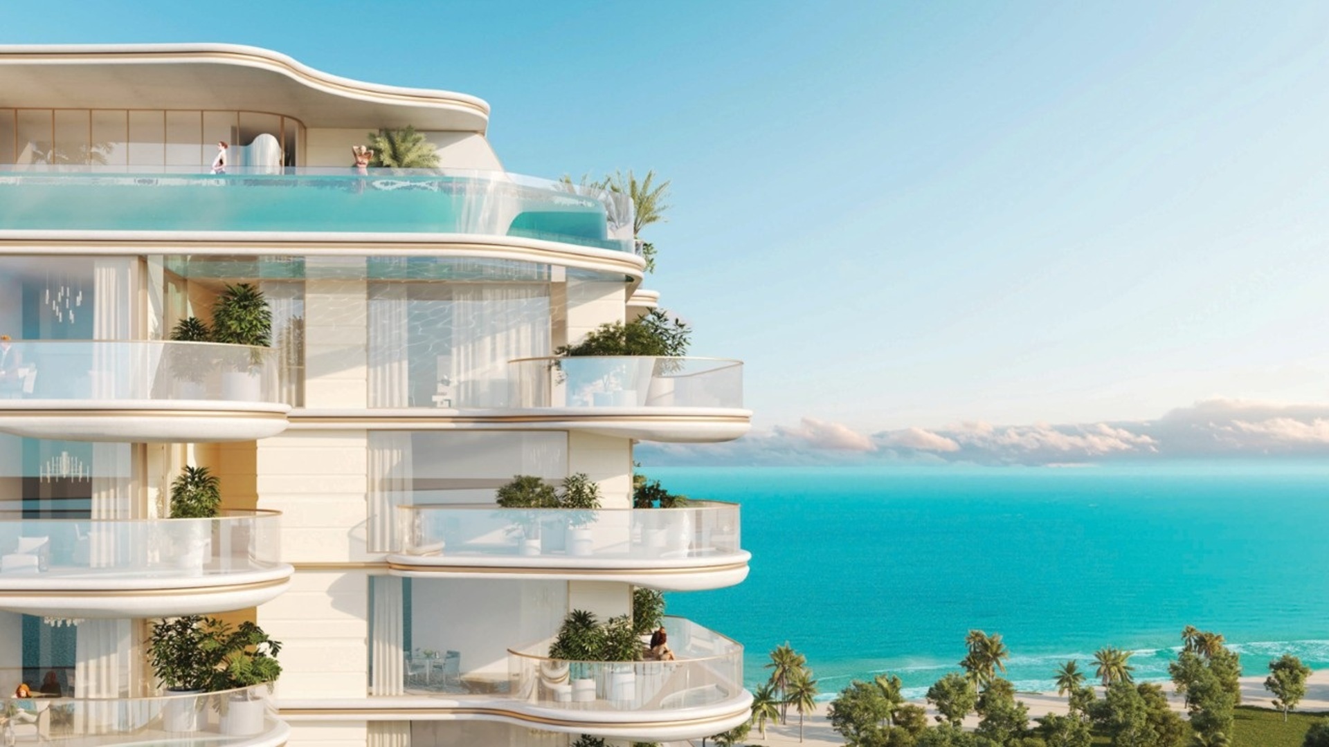 BEACH Walk Grand II by Imtiaz na Dubai Islands s výhledy na moře