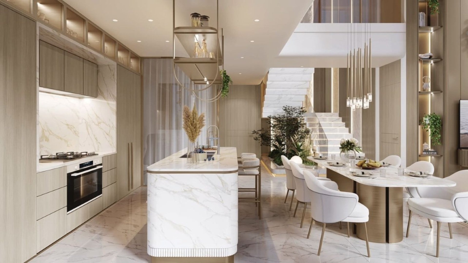 BEACH Walk Grand II by Imtiaz na Dubai Islands s výhledy na moře