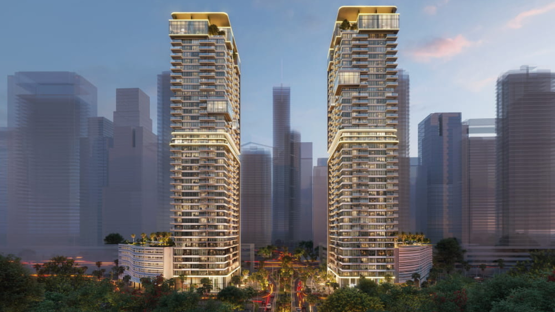 Exklusivní výhledy z Upper House v Jumeirah Lake Towers