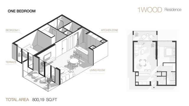 1WOOD Residences, nový ultra moderní design v Dubaji
