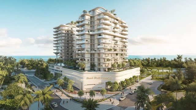 BEACH Walk Grand II by Imtiaz na Dubai Islands s výhledy na moře