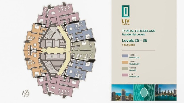 L I V Marina nejlepší místo v Dubai Marina