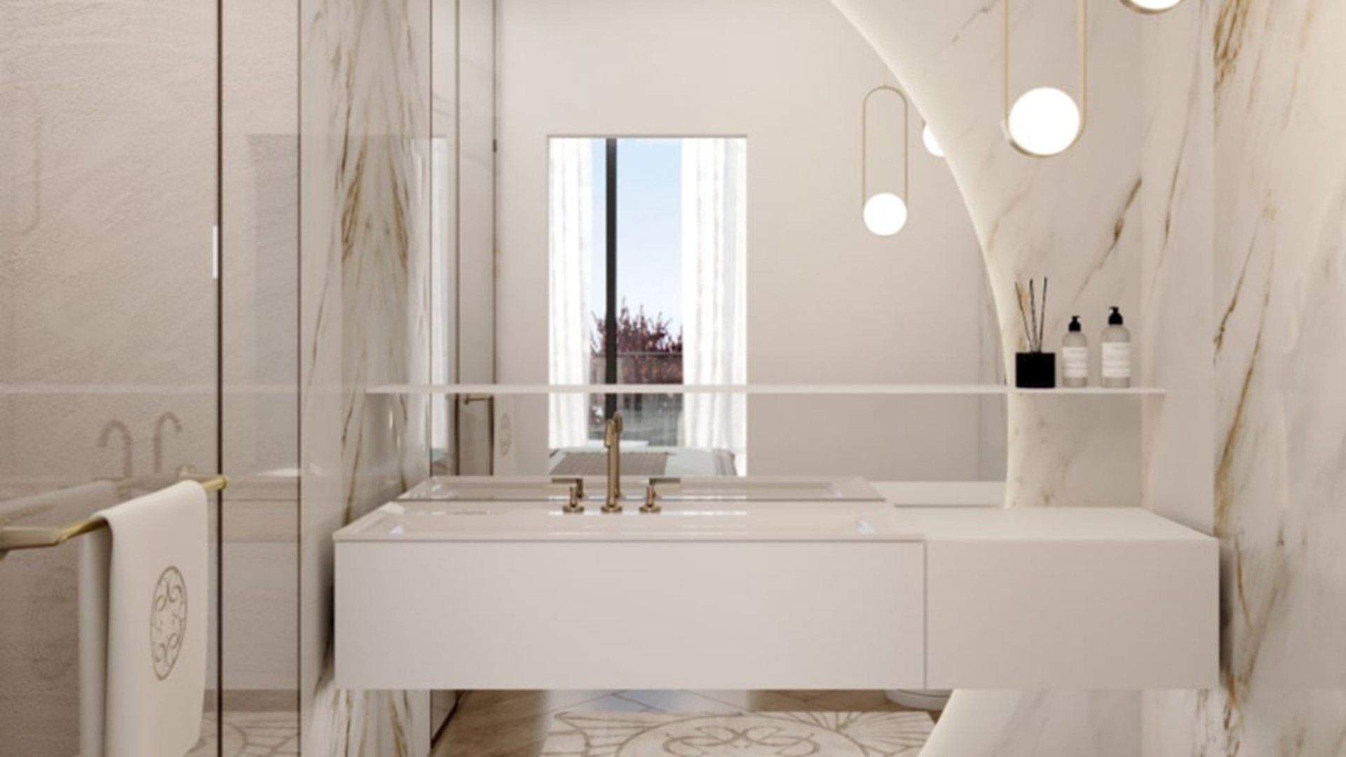 Marriott Residences servisované apartmány v Business Bay