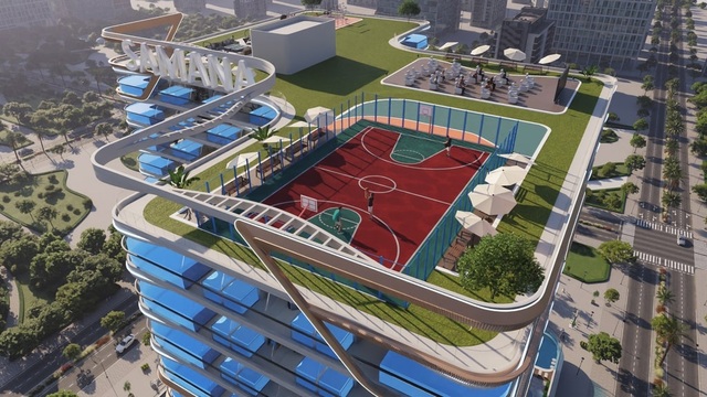 Samana Skyros Residences - moderní apartmány v Arjanu