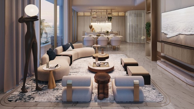 BEACH Walk Grand II by Imtiaz na Dubai Islands s výhledy na moře