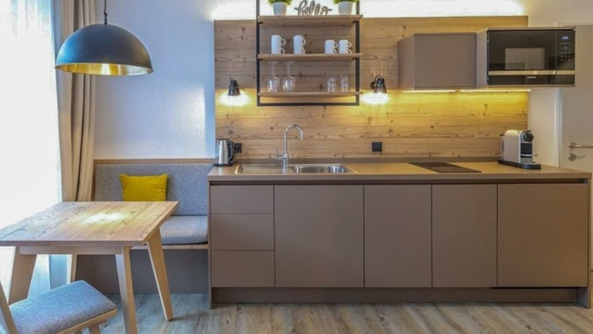 Apartmány s výhledem na hory a neomezeným osobním užíváním