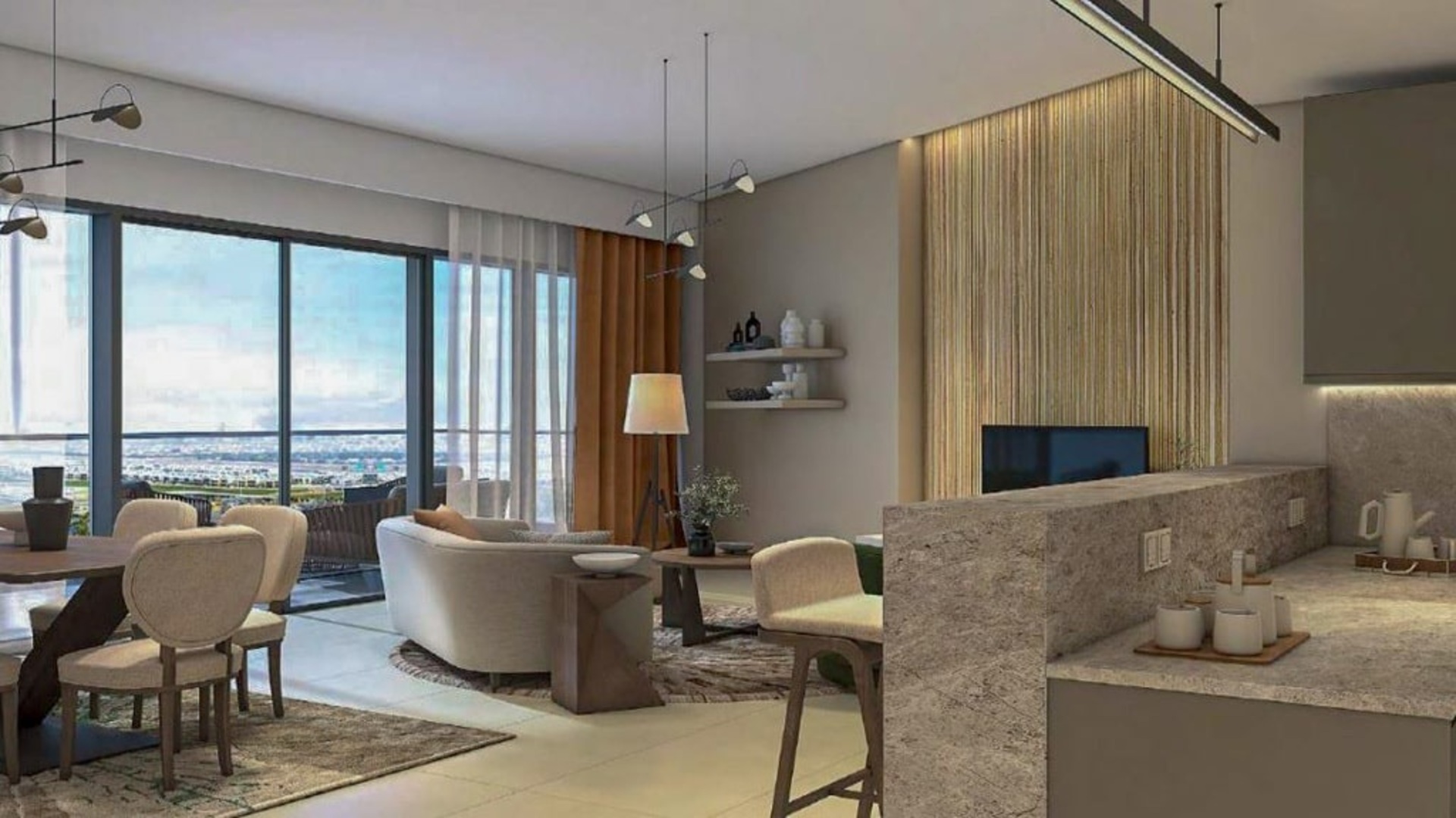 Golf Greens Apartments luxusní výhledy na bazény a hřiště