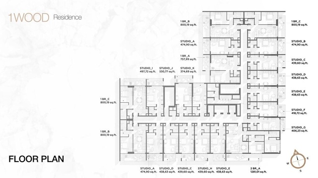 1WOOD Residences, nový ultra moderní design v Dubaji