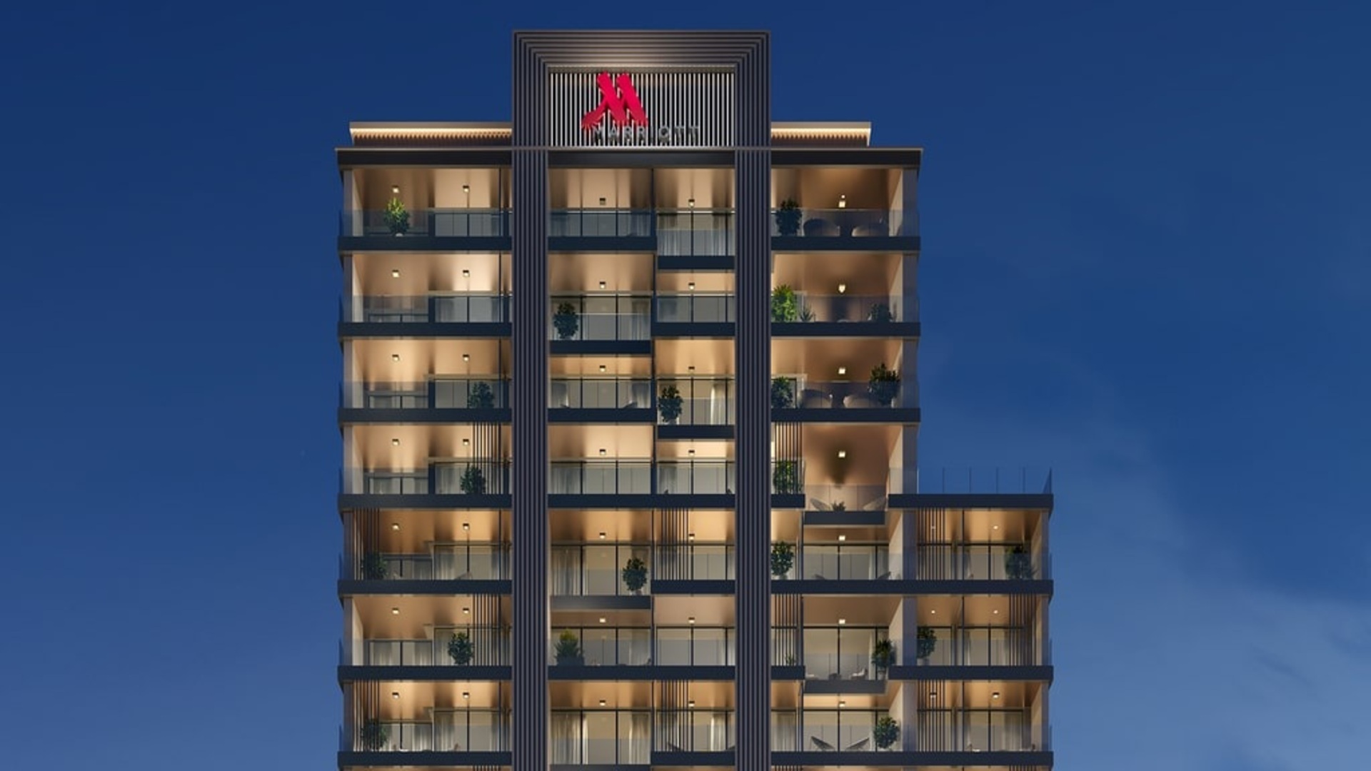 Marriott Residences servisované apartmány v Business Bay