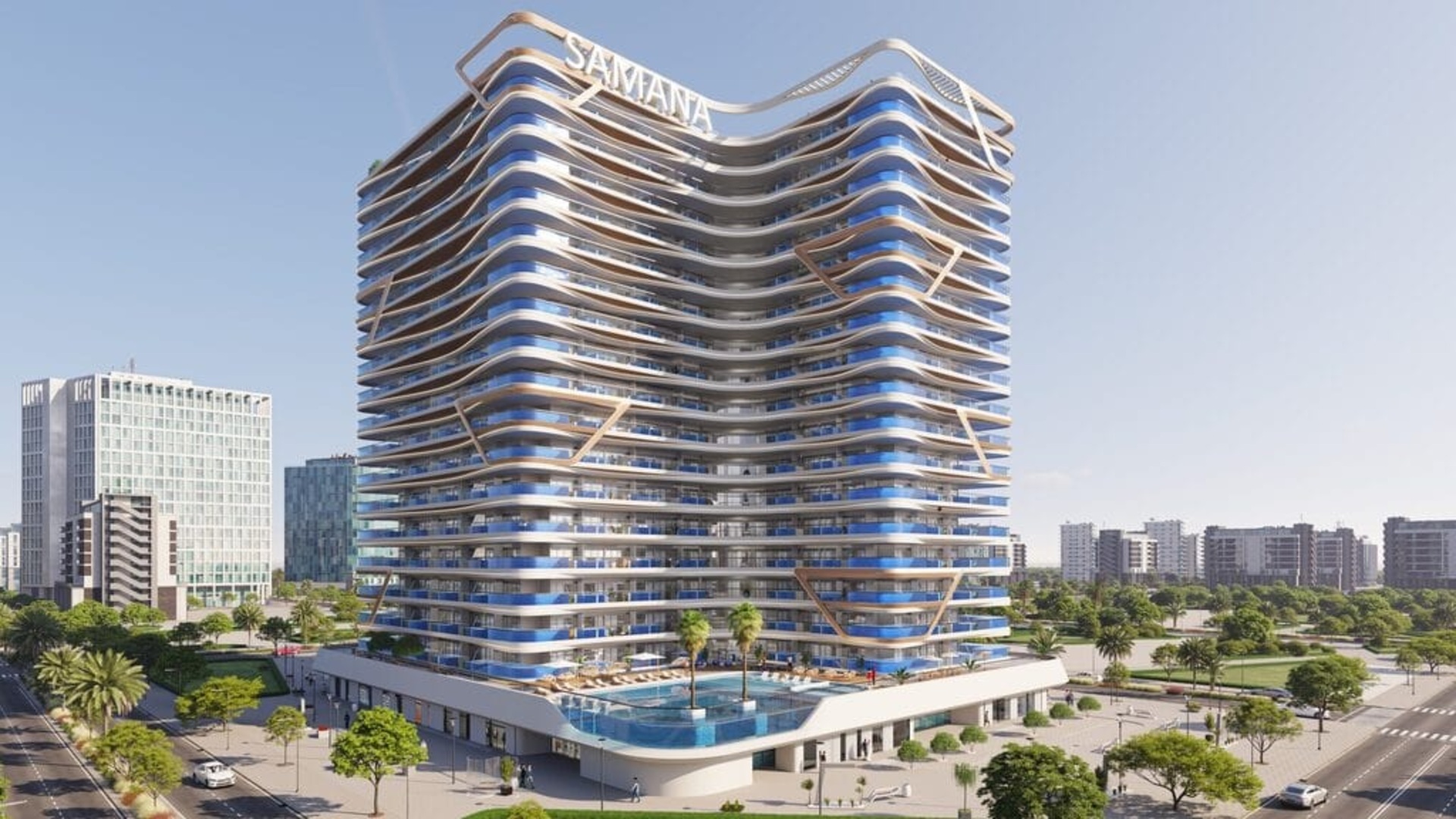Samana Skyros Residences - moderní apartmány v Arjanu