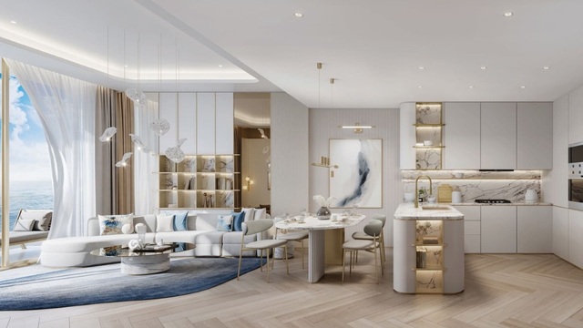 BEACH Walk Grand II by Imtiaz na Dubai Islands s výhledy na moře