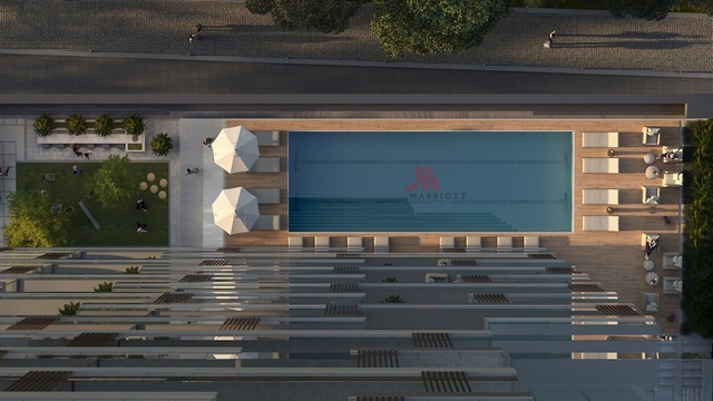 Marriott Residences servisované apartmány v Business Bay