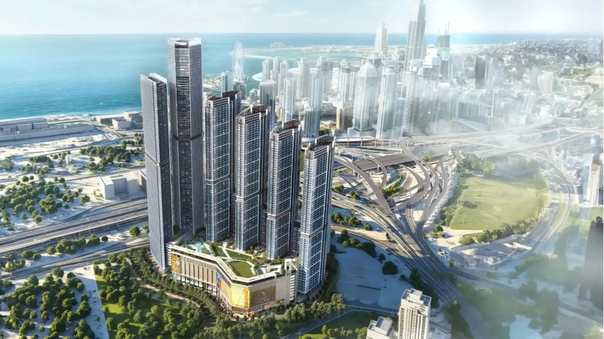 HORIZON Sobha CENTRAL s výhledy na Sheikh Zayed Road