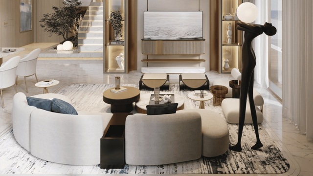 BEACH Walk Grand II by Imtiaz na Dubai Islands s výhledy na moře