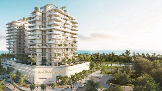 BEACH Walk Grand II by Imtiaz na Dubai Islands s výhledy na moře