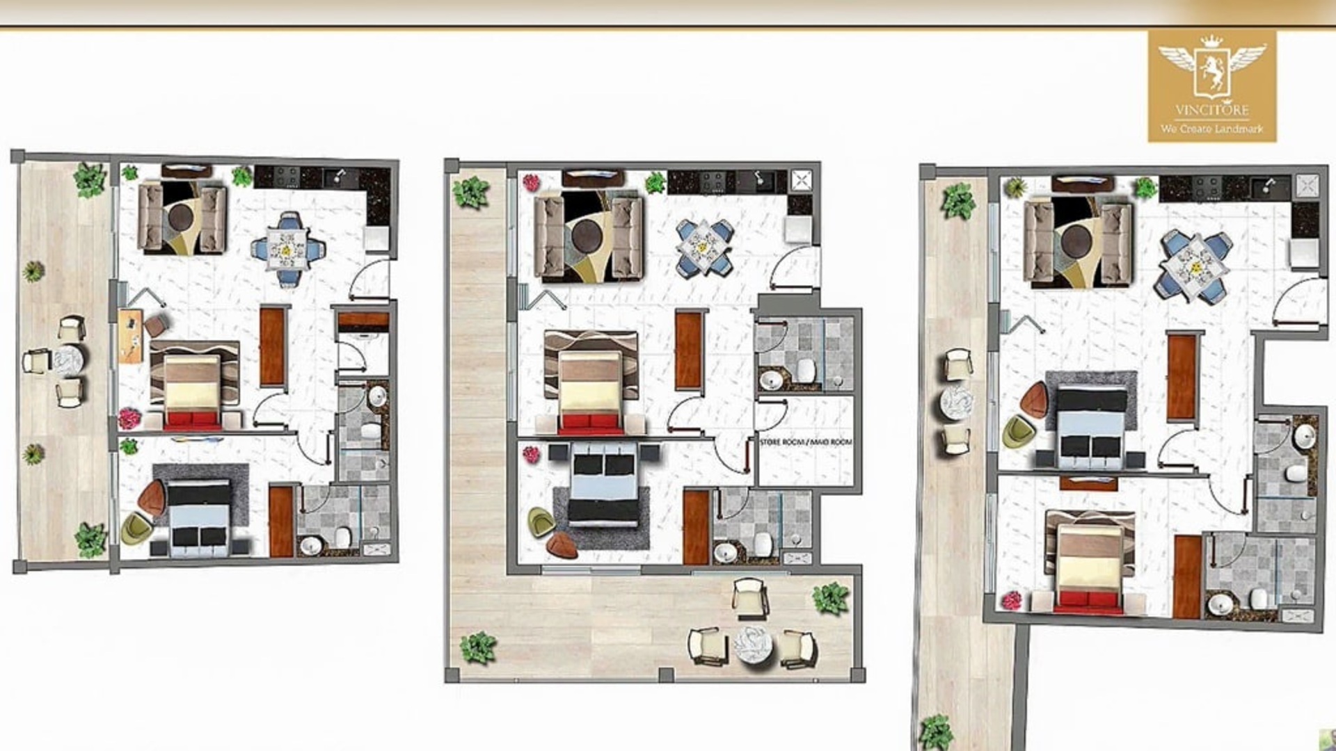 Vincitore Benessere - luxusní butikový bytový projekt