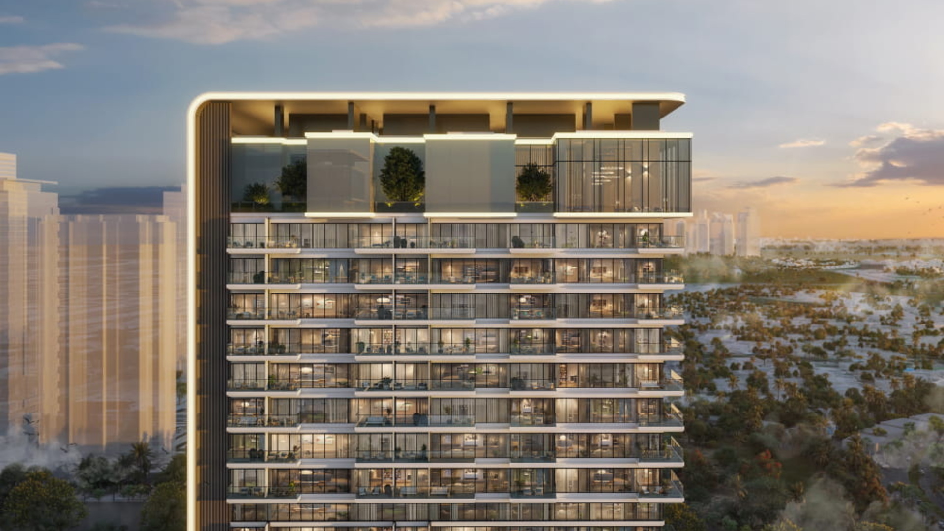 Exklusivní výhledy z Upper House v Jumeirah Lake Towers