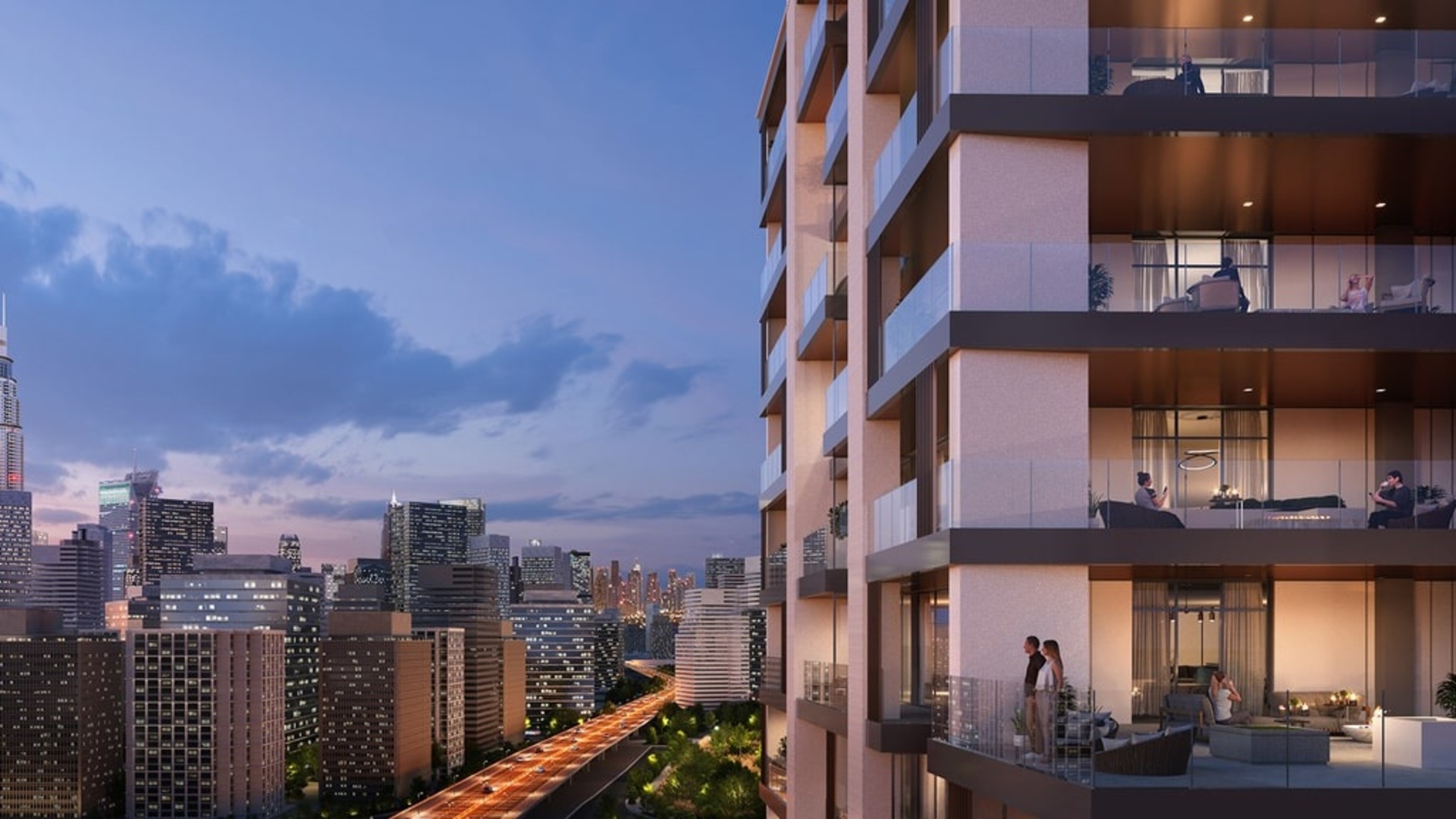 Marriott Residences servisované apartmány v Business Bay