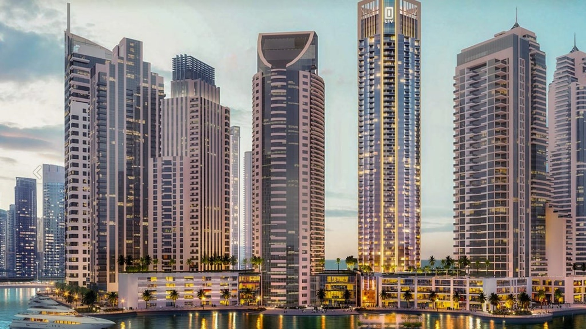 L I V Marina nejlepší místo v Dubai Marina