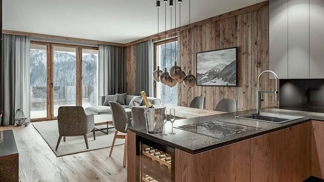 Nové moderní apartmány přímo pod sjezdovkou