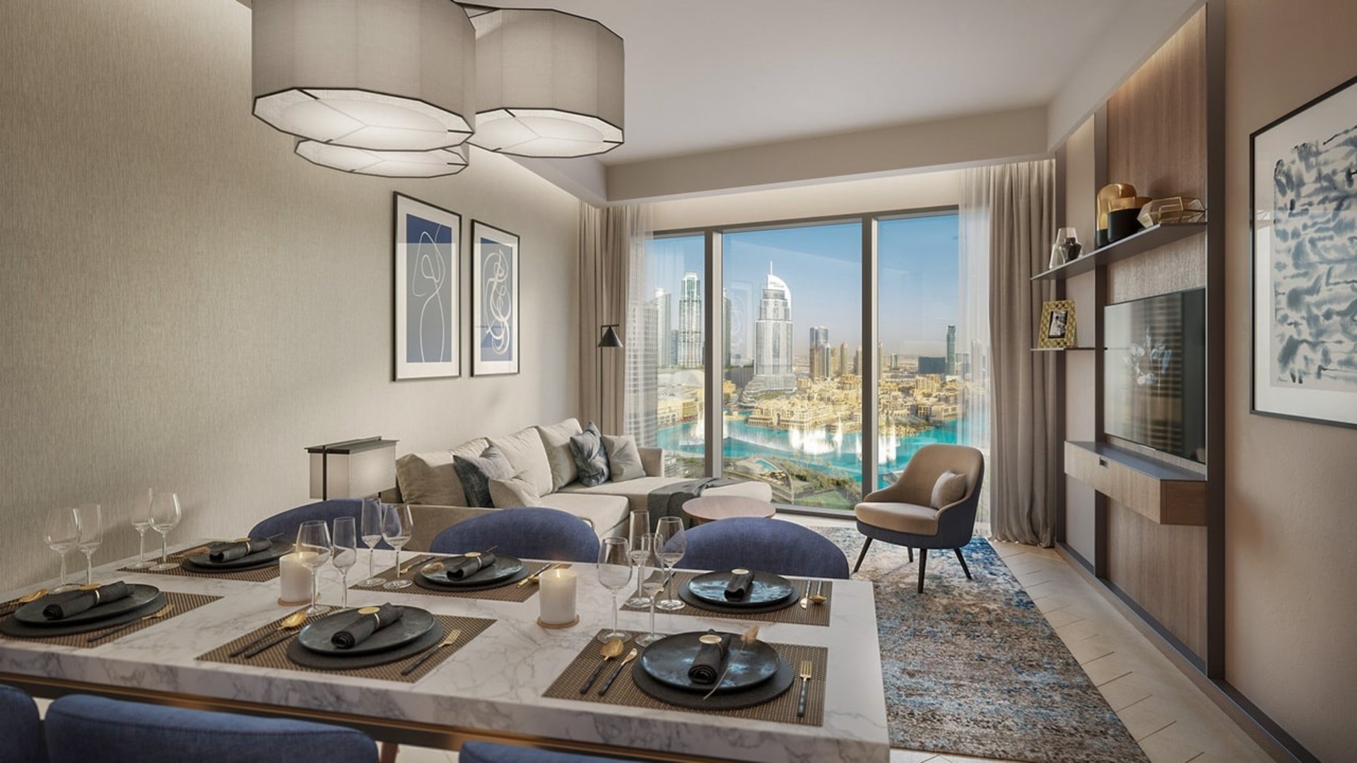 ADDRESS Opera Residences blízko Burj Khalifa - PRODÁNO