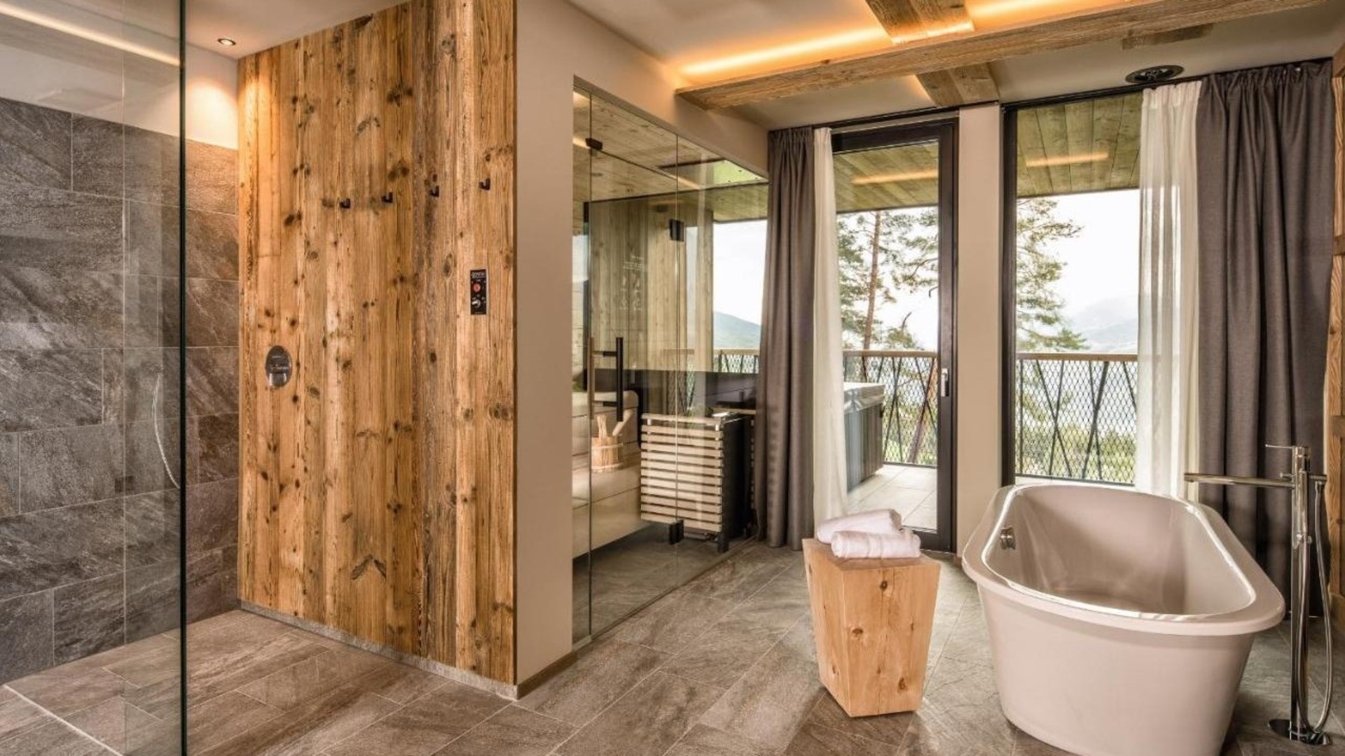 My ARBOR Plose Wellness Hotel, soulad designu a přírody