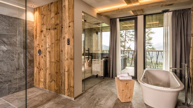 My ARBOR Plose Wellness Hotel, soulad designu a přírody