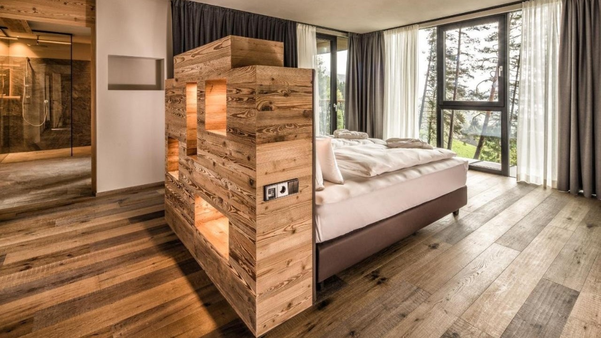 My ARBOR Plose Wellness Hotel, soulad designu a přírody