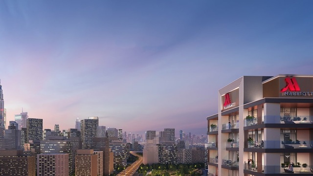 Marriott Residences servisované apartmány v Business Bay