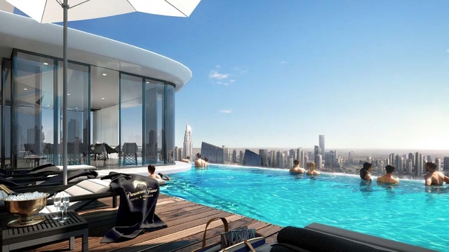 Luxusní hotelové apartmány Paramount Tower & Residences