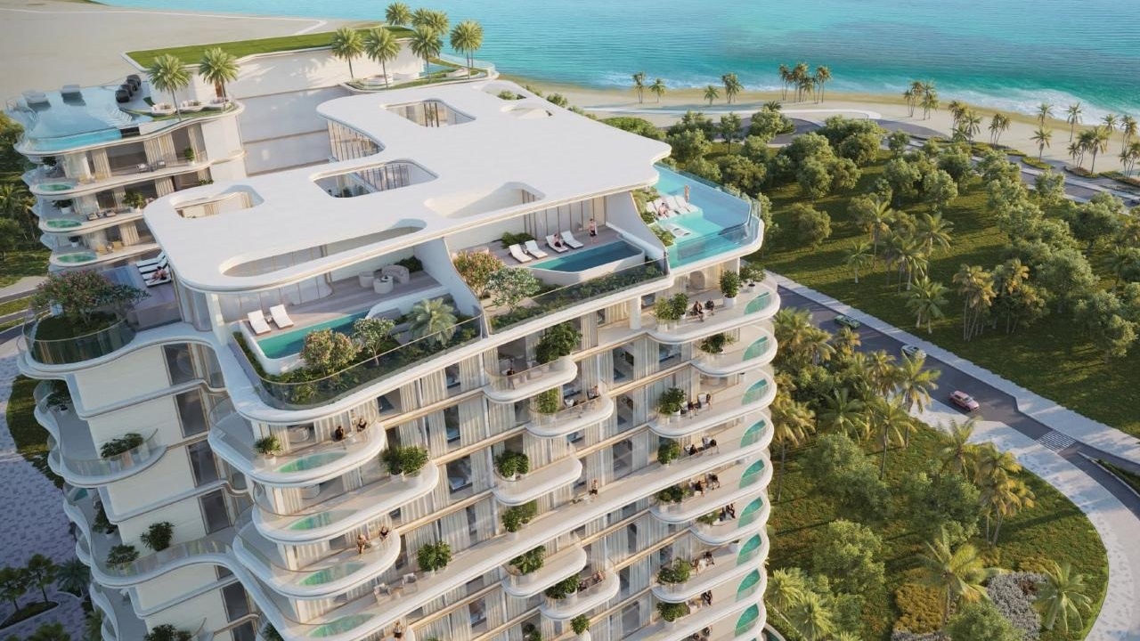 BEACH Walk Grand II by Imtiaz na Dubai Islands s výhledy na moře